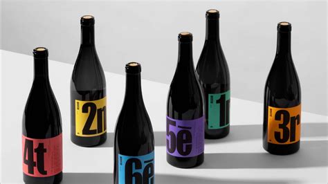9 Wines Big And Bold Packaging Dieline Design Branding