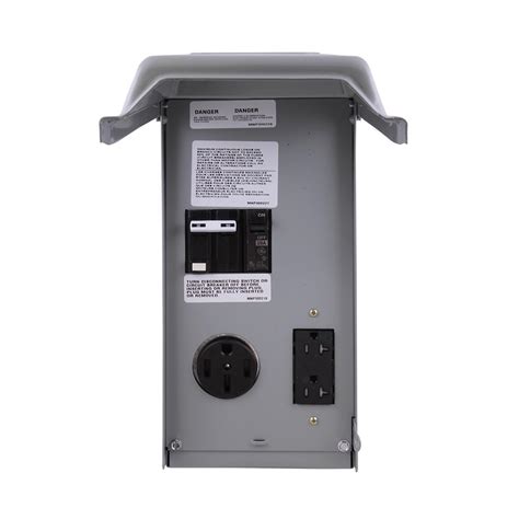 Connecticut Electric 60 Amp RV Panel Outlet with 50 Amp ...