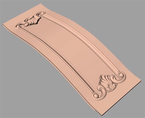 Door Flower 3d Relief Stl Model For Cnc Woodworking Carving E257 3d