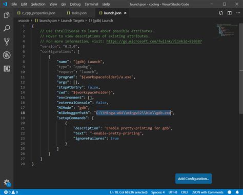How To Manually Configure Visual Studio Code For Debugging On PC