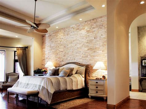 Maybe you would like to learn more about one of these? Beautiful Bedroom 3" Split Limestone Veneer Accent Wall ...