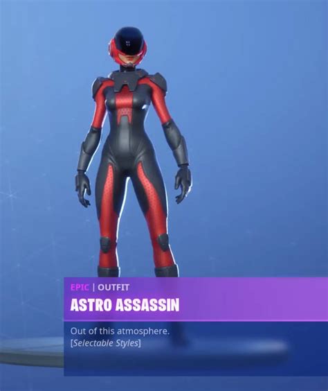 Astro Assassin Outfit Fortnite Battle Royale