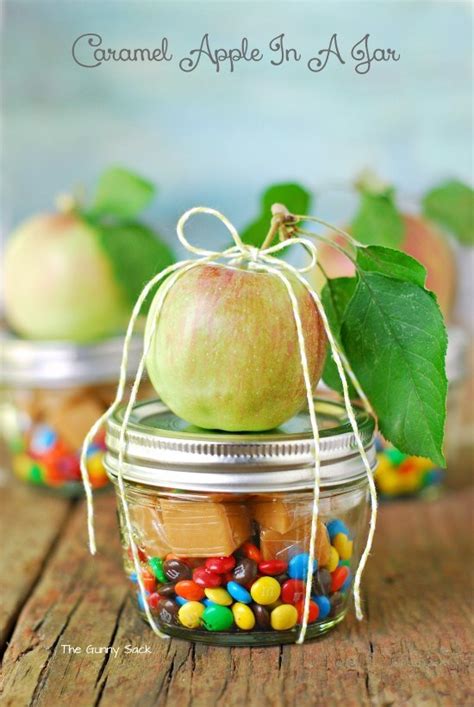 Diy Caramel Apples In Mason Jars Party Ideas