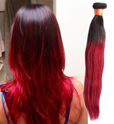 Difficult to set as it might be, ombre hair extension is definitely worth. Pin by Ava on Dyed hair | Red ombre hair, Balayage hair ...