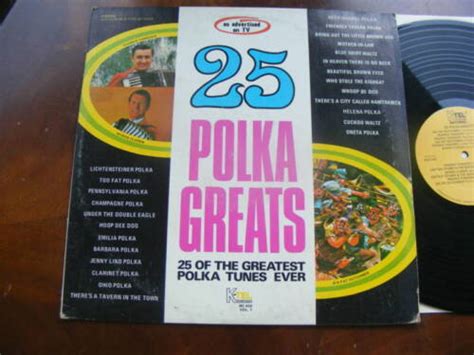 Polka Greats Nc Vol Record Ebay