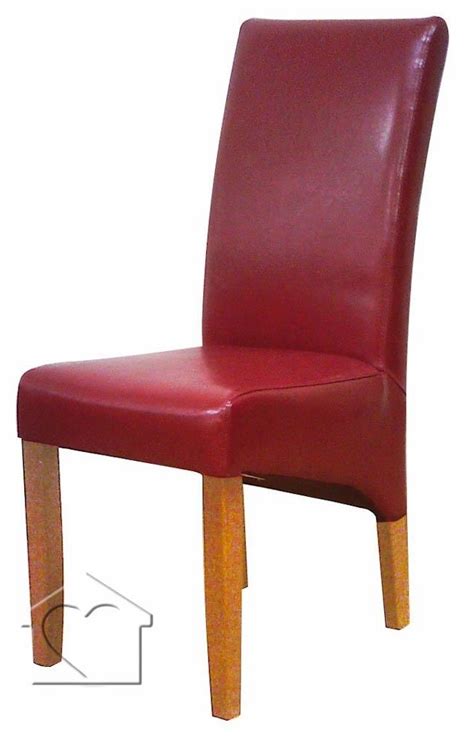 Go for a classic wingback arm chair or take comfort to the next level with an oversized recliner for the living room or den. 20 Best Collection of Red Leather Dining Chairs