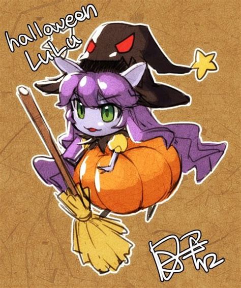 League Of Legends Pumpkin Lulu Fan Art By Dakun87 On