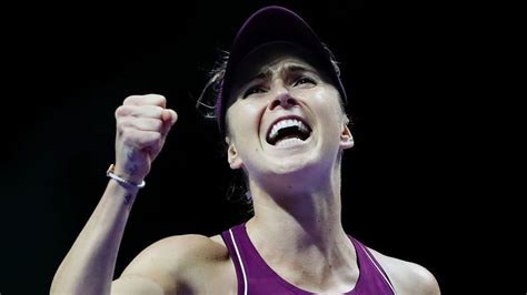 Elina Svitolina Closes In On Final Four At Wta Finals In Singapore