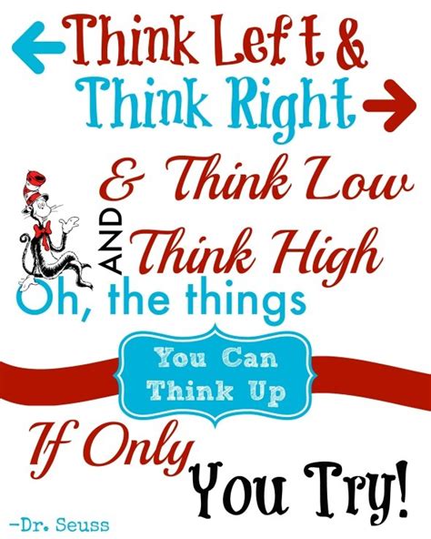 Free Printable Download Dr Seuss Quote Busy Moms Helper