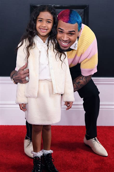 Chris Browns Daughter Royalty Hugs Monkeys And Elephants At Zoo