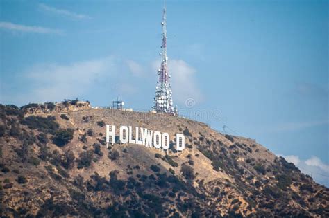 Los Angeles United States 1 November 2022 Hollywood Sign Landmark