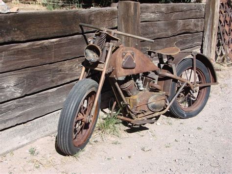 Rat Rod By Wilhelmsart Antique Motorcycles Rat Bike