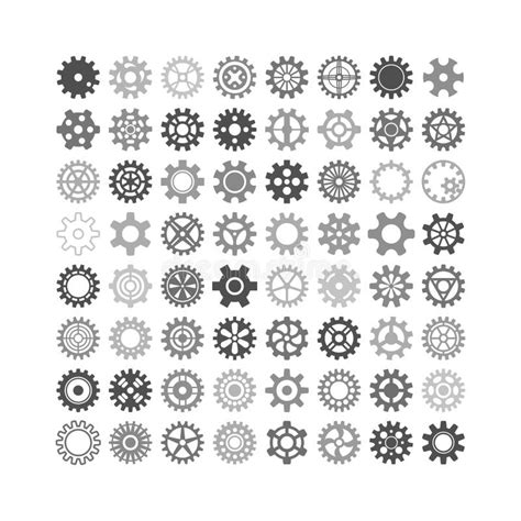 Gears Logo Icons Stock Illustrations 864 Gears Logo Icons Stock