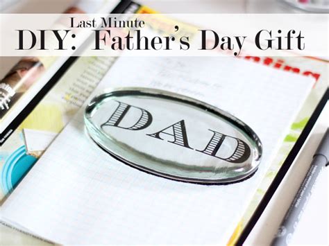 Apr 09, 2021 · any one of them will win you the daughter of the year award and make him feel extra special this father's day, as long as you pair it with a thoughtful father's day card. DIY: Last Minute Father's Day Gift