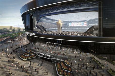 Puertas Y Techo Especiales Para Que El Estadio De Los Raiders Se Sienta