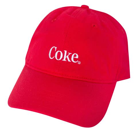 Coca Cola Coke Logo Red Dad Hat