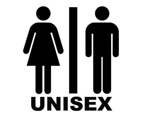 Unisex Toilet Unisex Bathroom Unisex Restroom Toilet Signs Clip Art