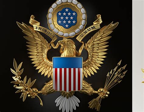 Coat Of Arms Of Usa On Behance