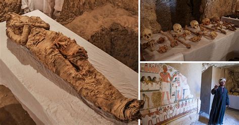 New Mummy Discovered In Untouched Egyptian Tomb Metro News