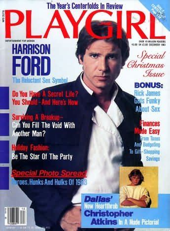 Buy Playgirl The Magazine December Harrison Ford On Cover Joe