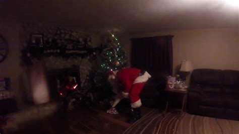 Real Footage Santa Caught On Camera Youtube