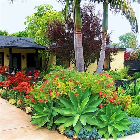 Make the most out of a small garden space with these ideas and inspirations, including abundant borders, patio fruit trees, and outdoor living spaces. Simple Low Maintenance Front Yard Landscaping Ideas (29 ...