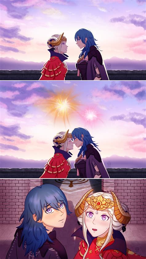 Edelgard And Byleth S First Kiss R Fireemblem