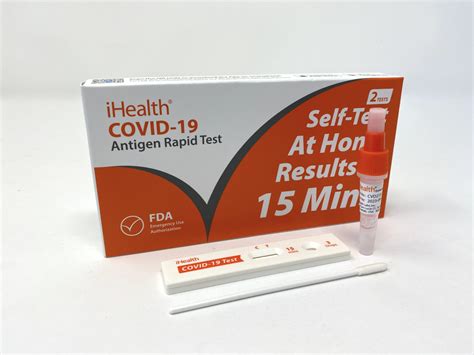 Ihealth Covid 19 Rapid Antigen Home Test — Rhino Diagnostics