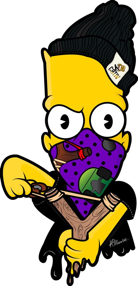 Bart Simpson Supreme Png