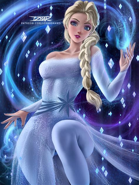 Frozen 2 Elsa By Izhardraws On Deviantart Elsa Elsa Frozen Disney