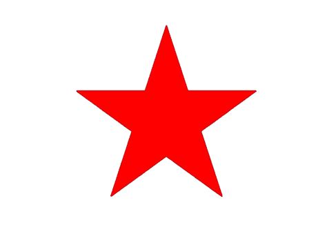 Red Star Png Images Free Download