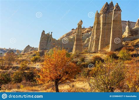 Autumn In Cappadocia Stock Image Image Of Country Landscaped 229884527