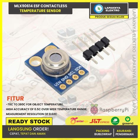 Jual Sensor Suhu Arduino Esf Contactless Temperature Gy 906 Mlx90614 Shopee Indonesia