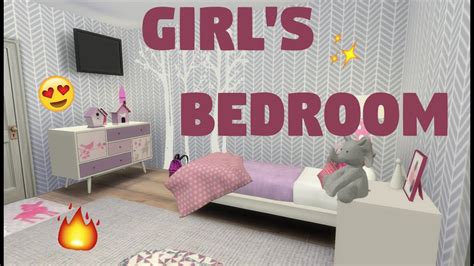 Girls Bedroom Virtual Tour Sims 4 Cc Links Youtube