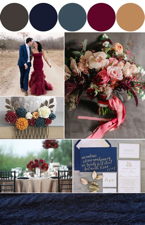 Marsala follows in the footsteps of some visibly brighter hues: marsala wedding color palette groom - Google Search | my ...