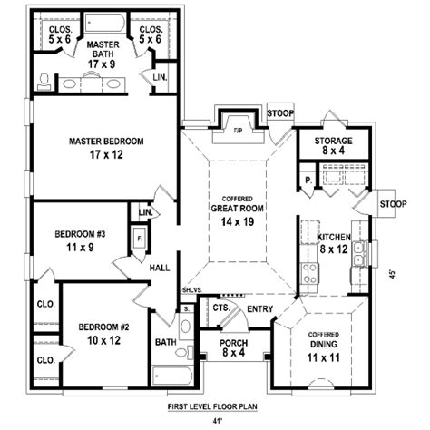 Dream 1200 sq ft house plans for 2021. House 32174 Blueprint details, floor plans