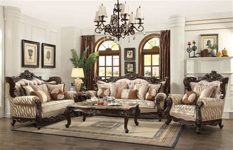 Acme 51050 Shalisa Formal Living Room Set Dallas Designer Furniture