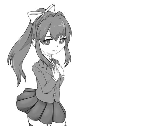 Its Monika Click The Image For A Surprise 💚💚💚 By Prptksks On
