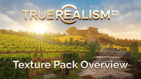 Truerealism Hd Minecraft Texture Pack Overview Graphics Showcase