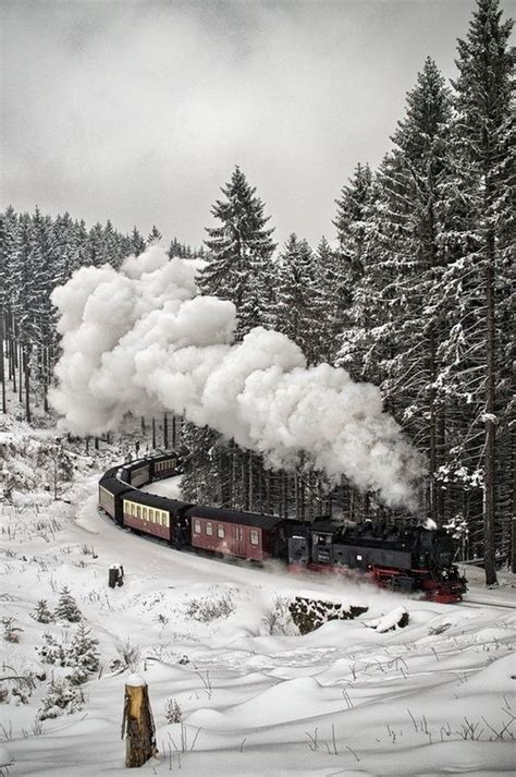 173 Best Images About Winter Trains In Snow On Pinterest
