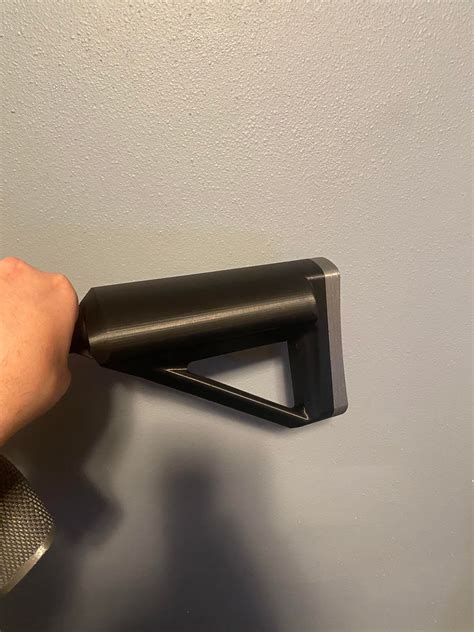 Airsoft Stock V1 - Ambidextrous cheek rest by SkippyTheBeerCan