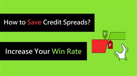 How To Repair Losing Credit Spreads Increase Your Win Rate Youtube
