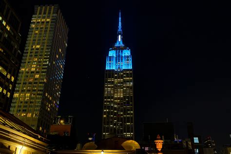 Gallery Empire State Building Lights Up In Tribute To John Lennon