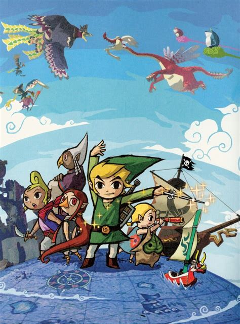 The Wind Waker The Legend Of Zelda Video Game Posters Video Game Art
