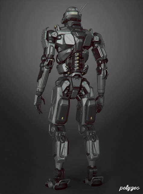 Humanoid Robot Ryzin Art On Artstation At