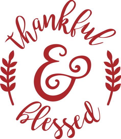 Thankful And Blessed 2 Svg Cut File Snap Click Supply Co