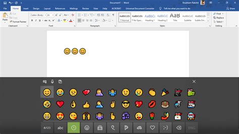 How To Use Emojis In Windows 10 Geeksforgeeks