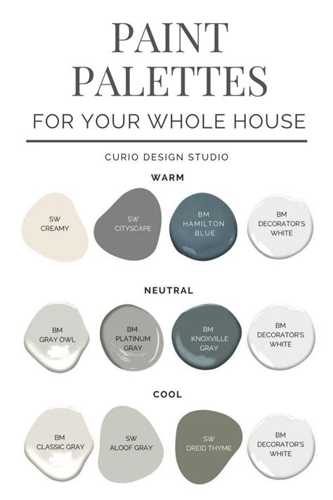 Paint Palettes For Your Entire House Exterior Paint Colors For House