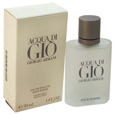 Acqua Di Gio By Giorgio Armani For Men 1 Oz Edt Spray