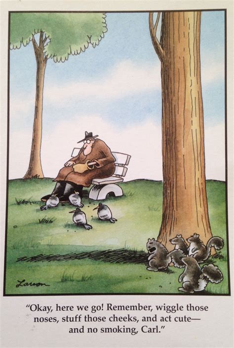 Those Darn Squirrels How Can You Resist Gary Larson Cartoons Far